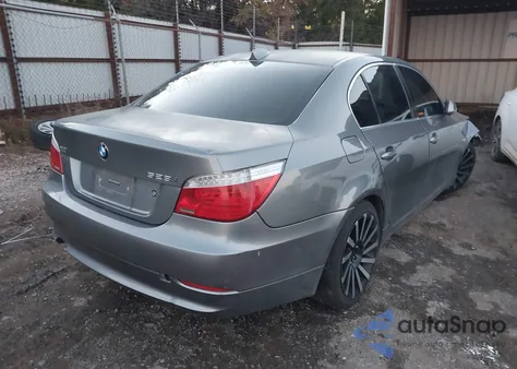 2008 BMW 528I z USA, uszkodzony, nr VIN WBANU53578CT15478